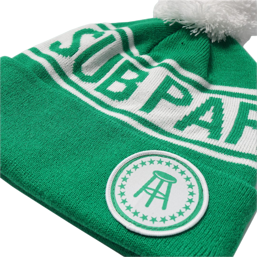 "Word" Golf Pom Beanie