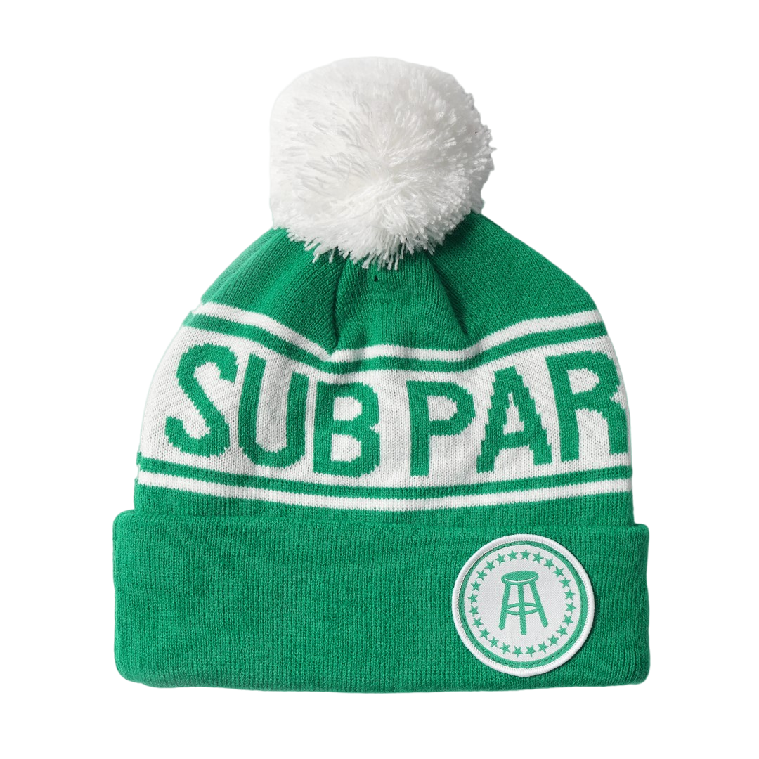 "Word" Golf Pom Beanie