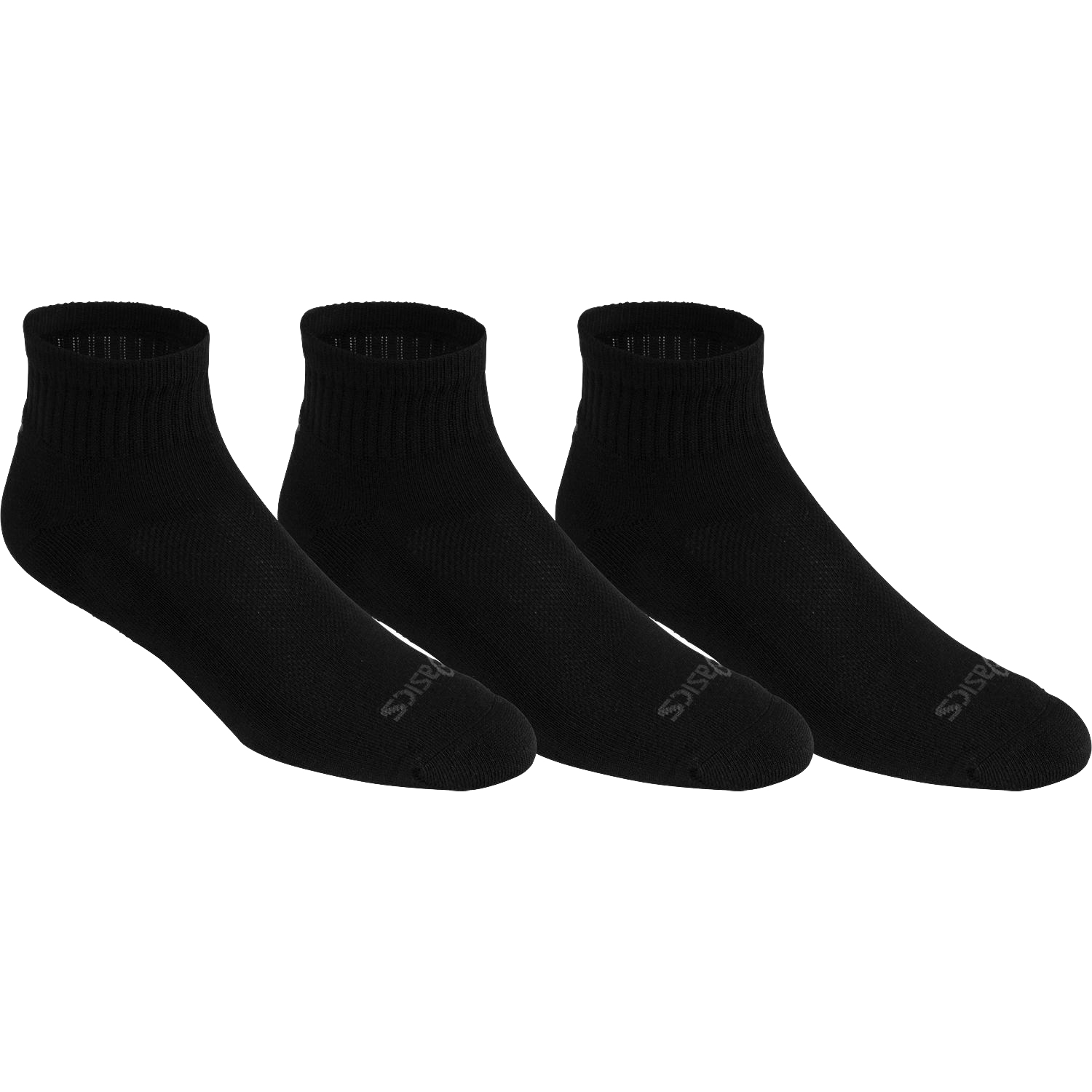 Cushion Quarter Socks - 3 PK