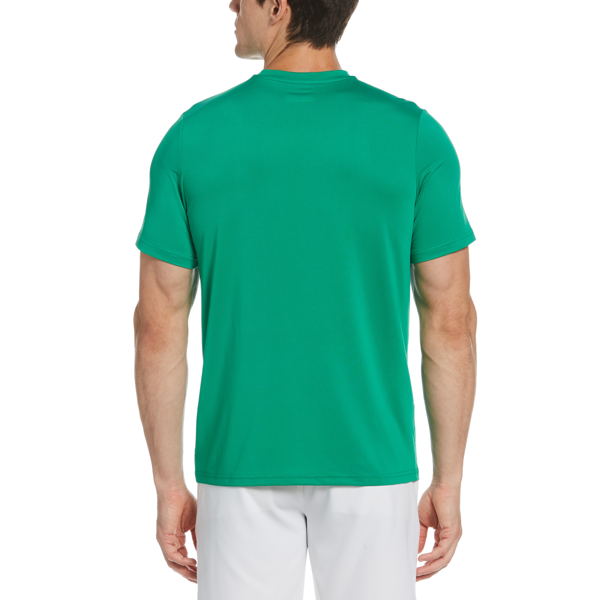 Textured Geo Print Short Sleeve Tee Shirt