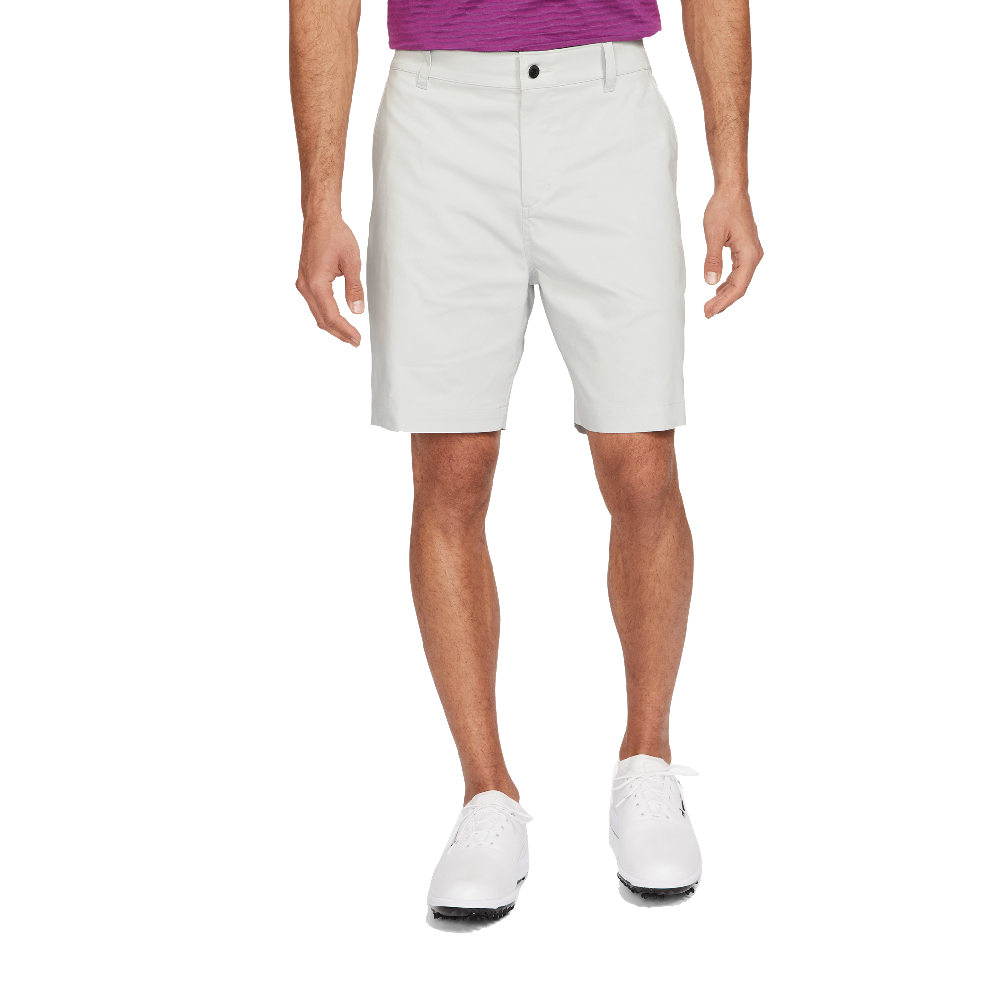 Nike Dri-FIT UV Men's 9" Golf Chino Shorts, Light Grey, 42