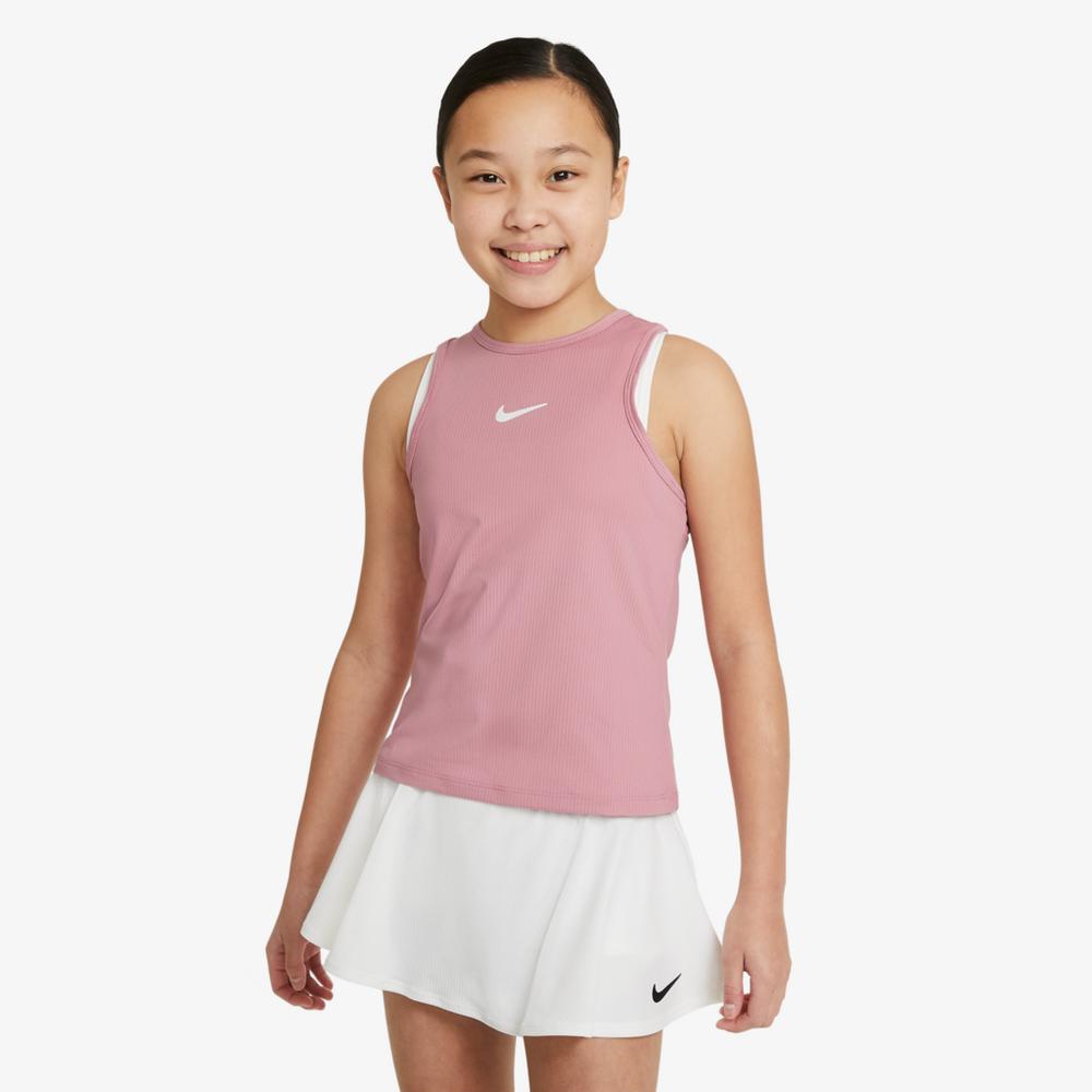 Dri-FIT Victory Sleeveless Junior Girls' Tennis Tank Top