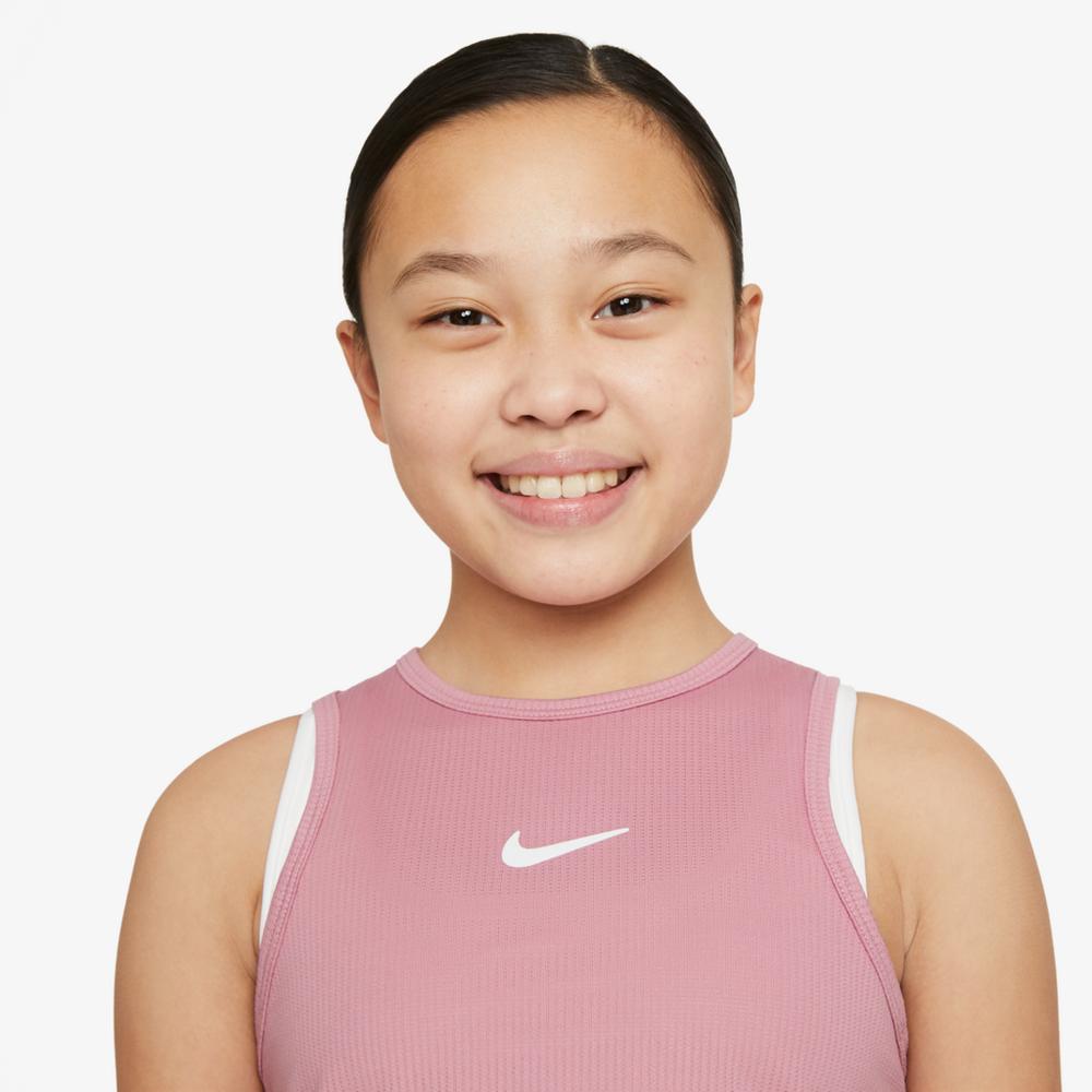 Dri-FIT Victory Sleeveless Junior Girls' Tennis Tank Top