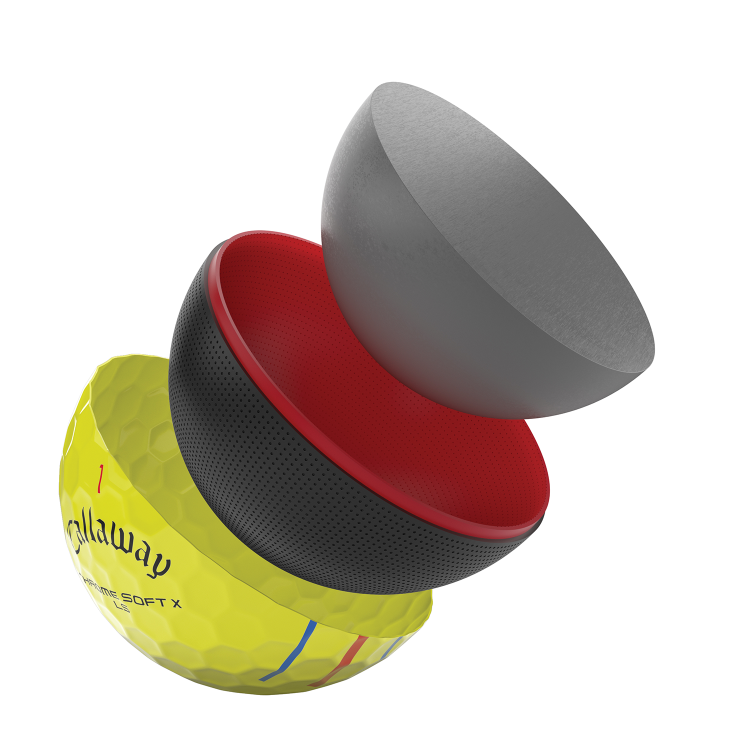 Chrome Soft X LS Triple Track Golf Balls