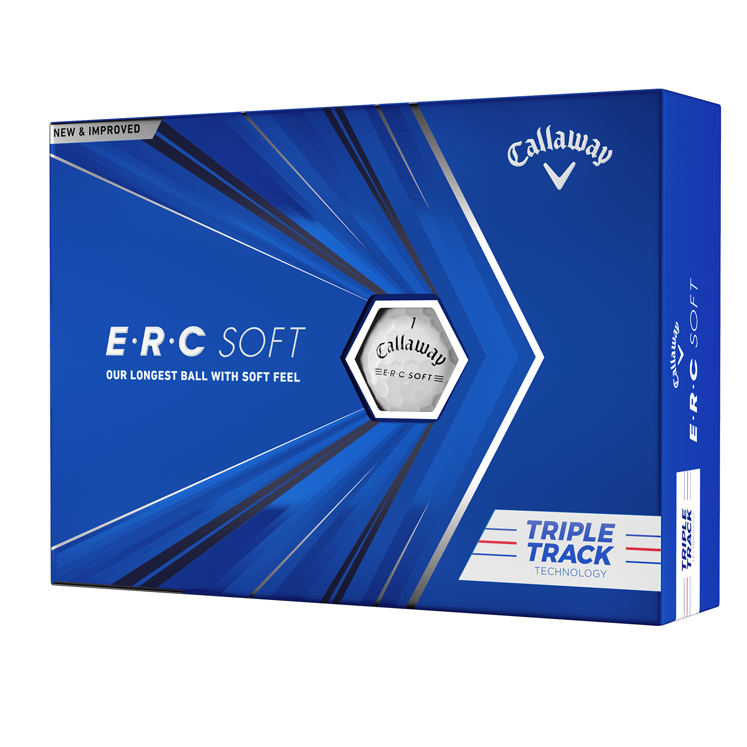 ERC Soft Triple Track Golf Balls