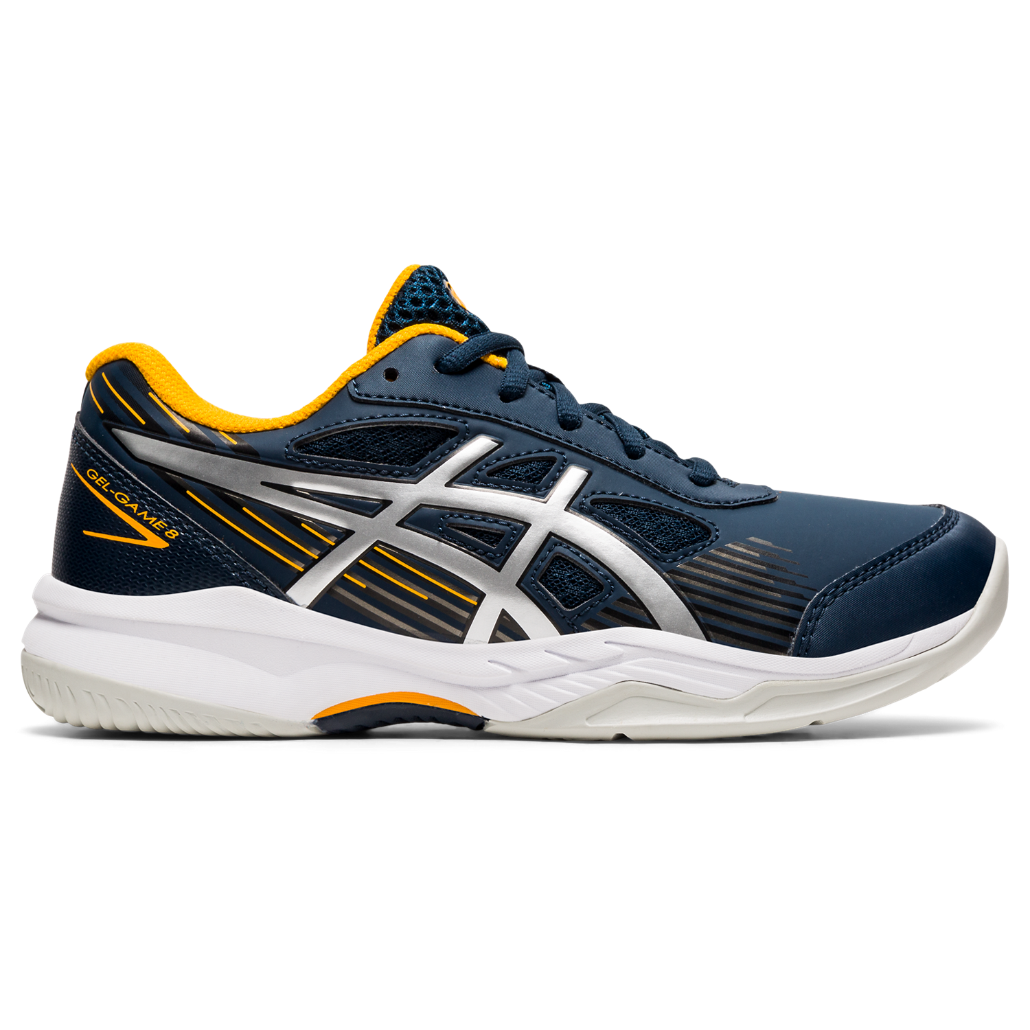 Gel Game 8 GS Juniors Tennis Shoe