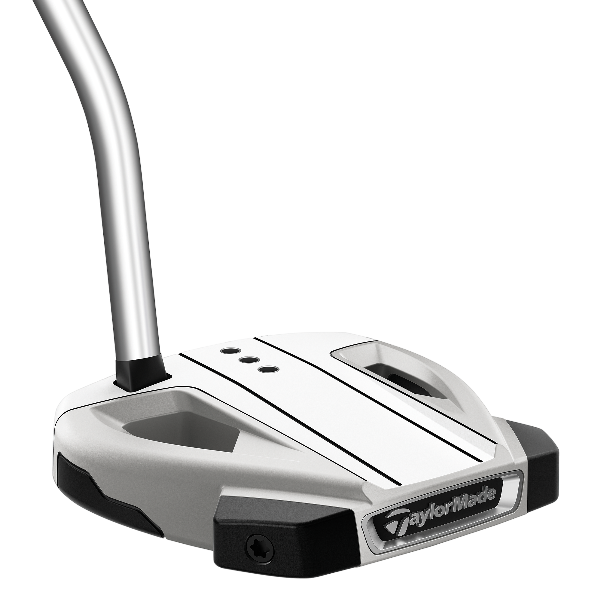 Spider EX Platinum/White Single Bend Putter