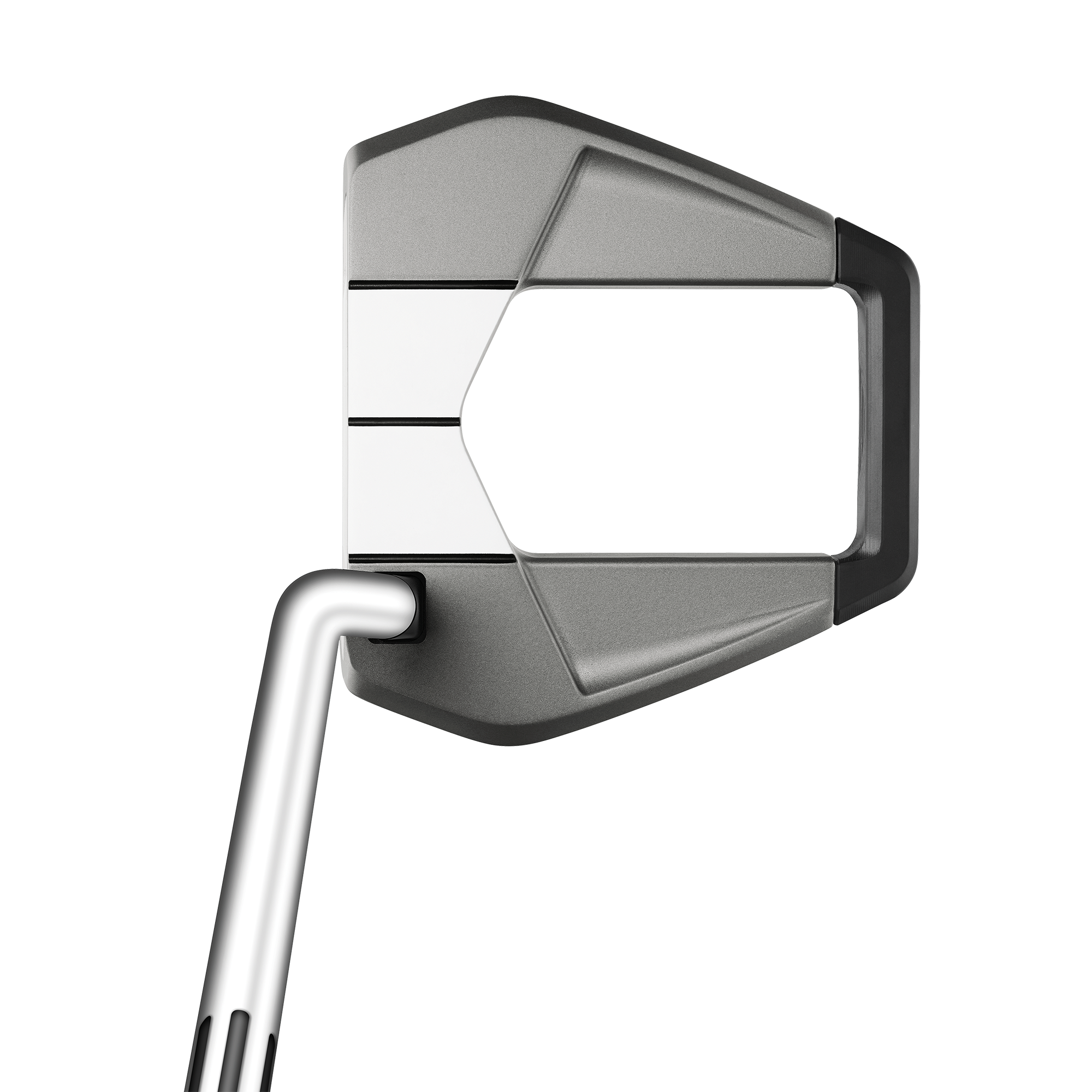 Spider S Platinum/White Single Bend Putter