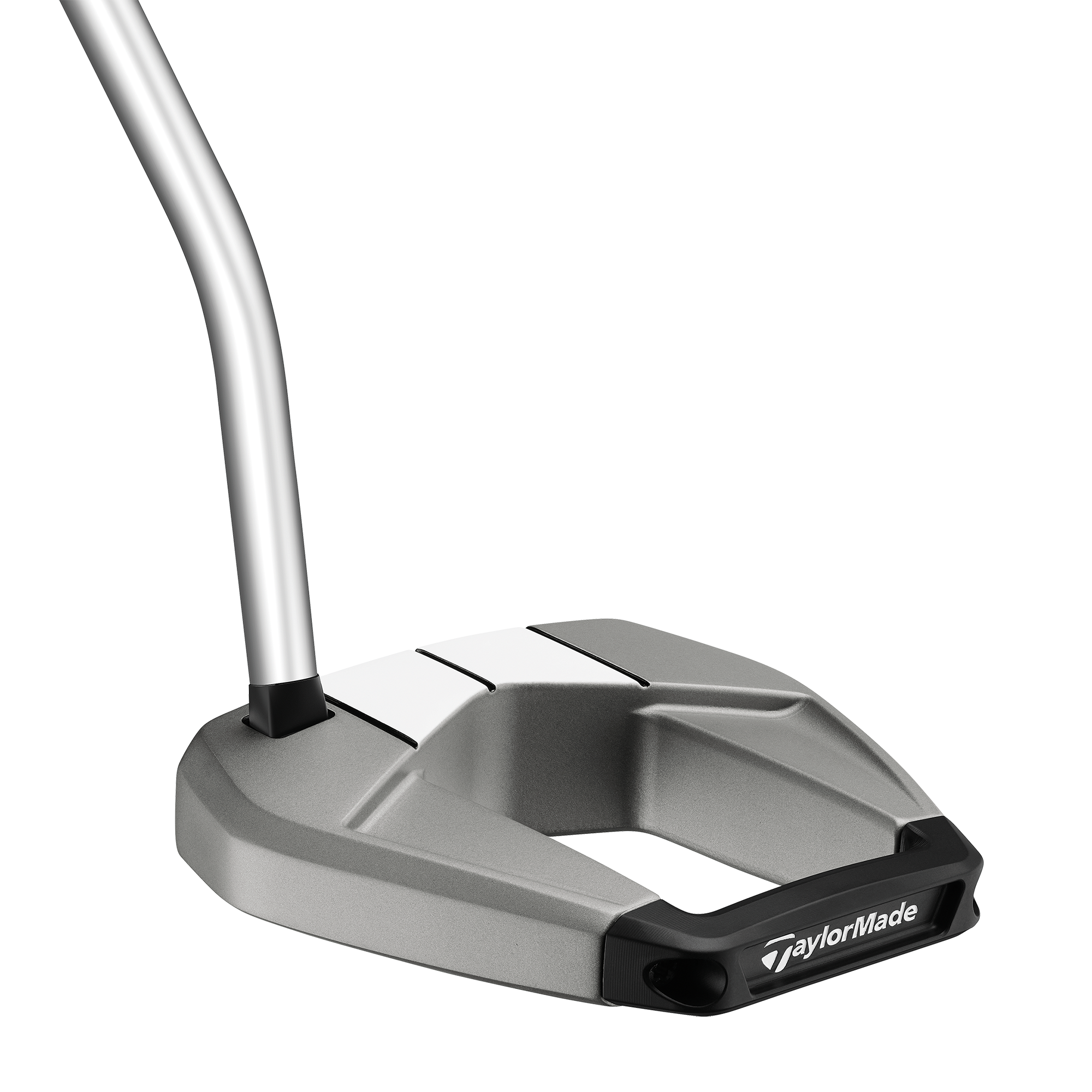 Spider S Platinum/White Single Bend Putter