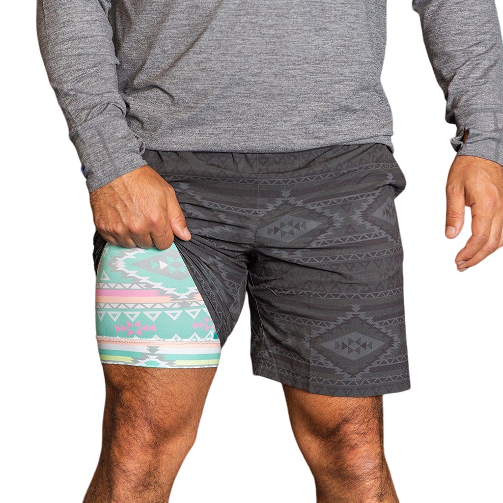 Chubbies The Greeneries Floral Compression Liner 5.5 Inseam Stretch Shorts