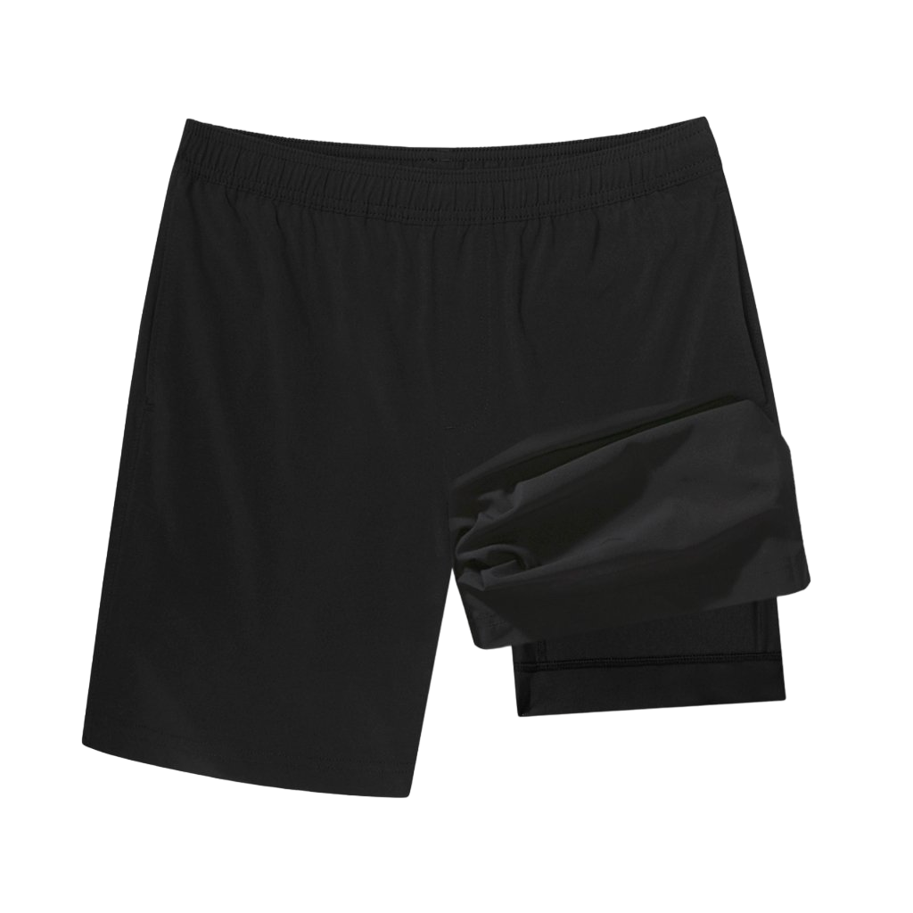 Performance Lined  Secret Agents Men's 7" Golf Shorts