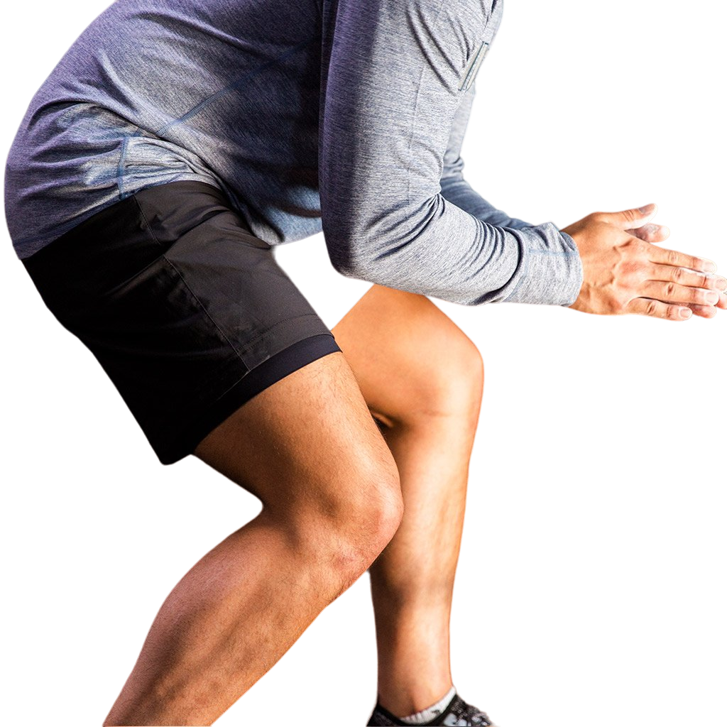 Performance Lined  Secret Agents Men's 7" Golf Shorts