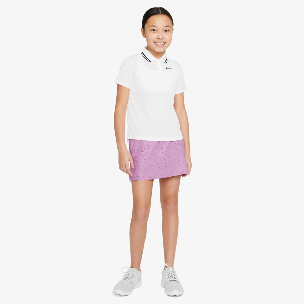 Dri-FIT Girls' Dot Print Golf Skirt