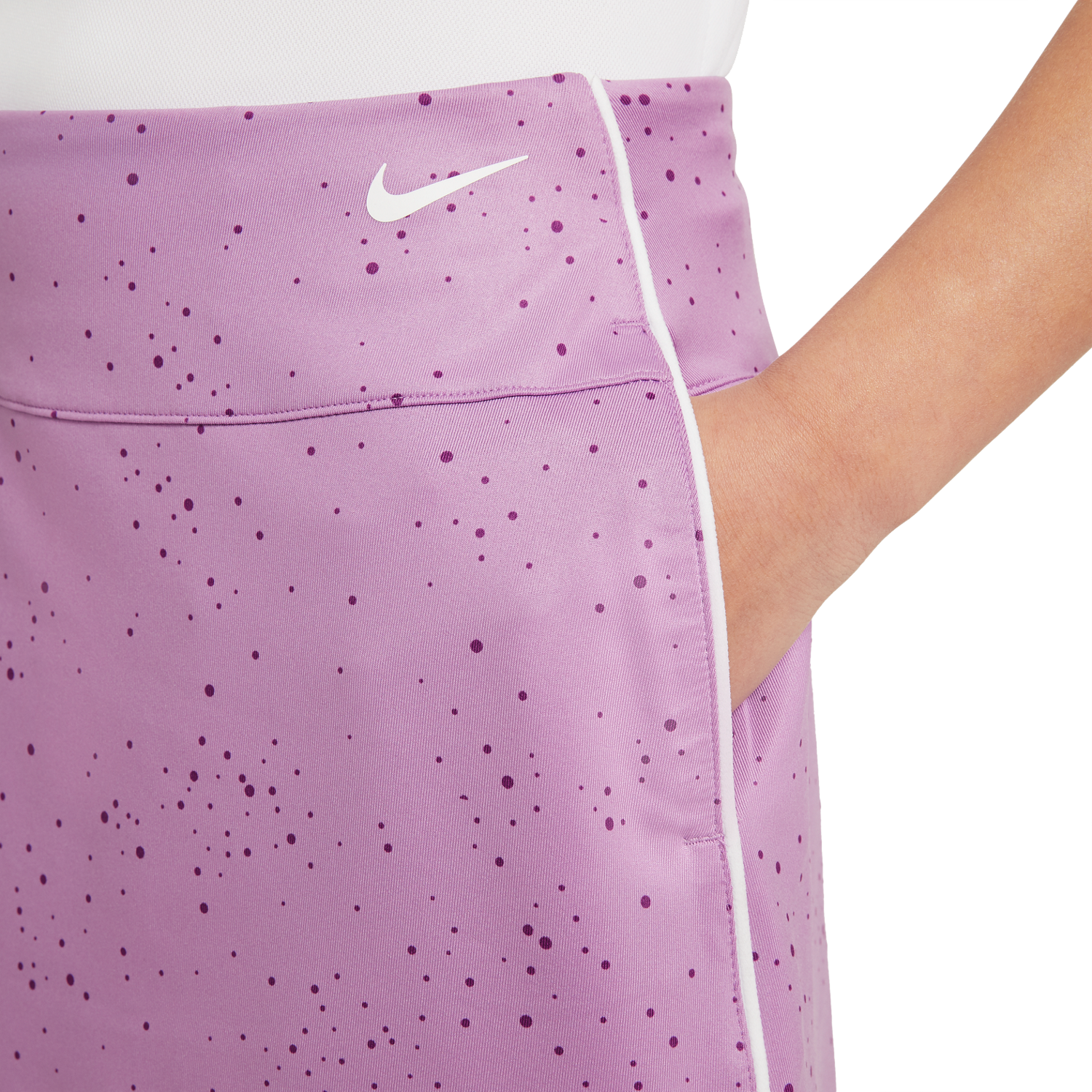 Dri-FIT Girls' Dot Print Golf Skirt
