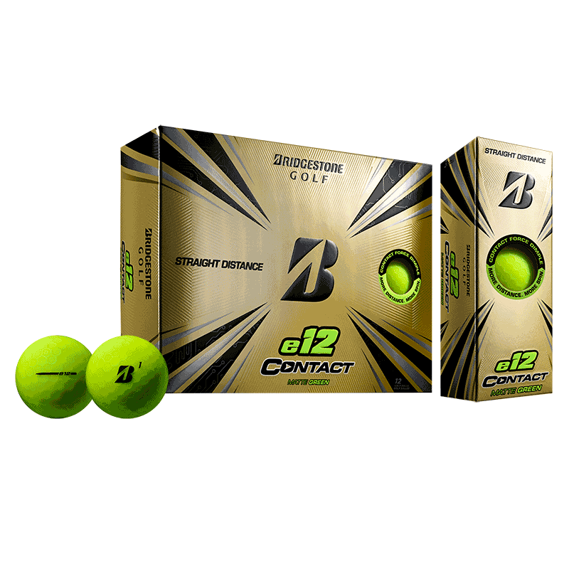 e12 Contact Green Golf Balls