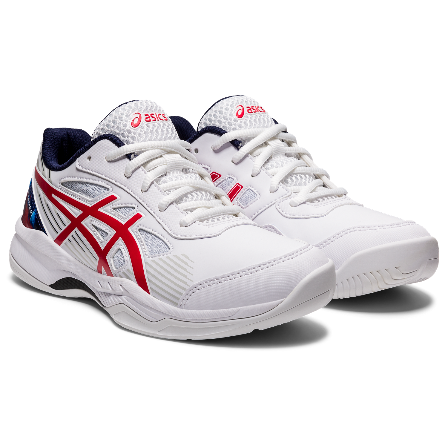 Gel-Game 8 GS L.E. Novak Pack Juniors Tennis Shoe - White/Red