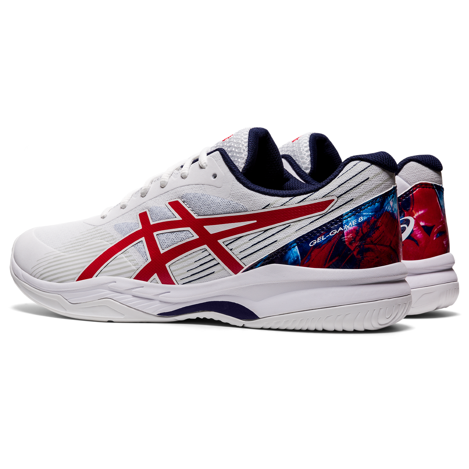 GEL-GAME 8 L.E. Men's Tennis Shoe - White/Red