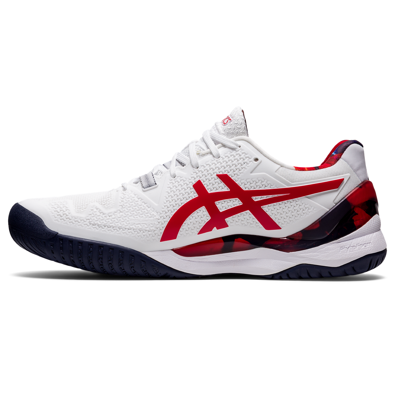 Gel-Resolution 9 L.E. Men's Tennis Shoe - White/Red