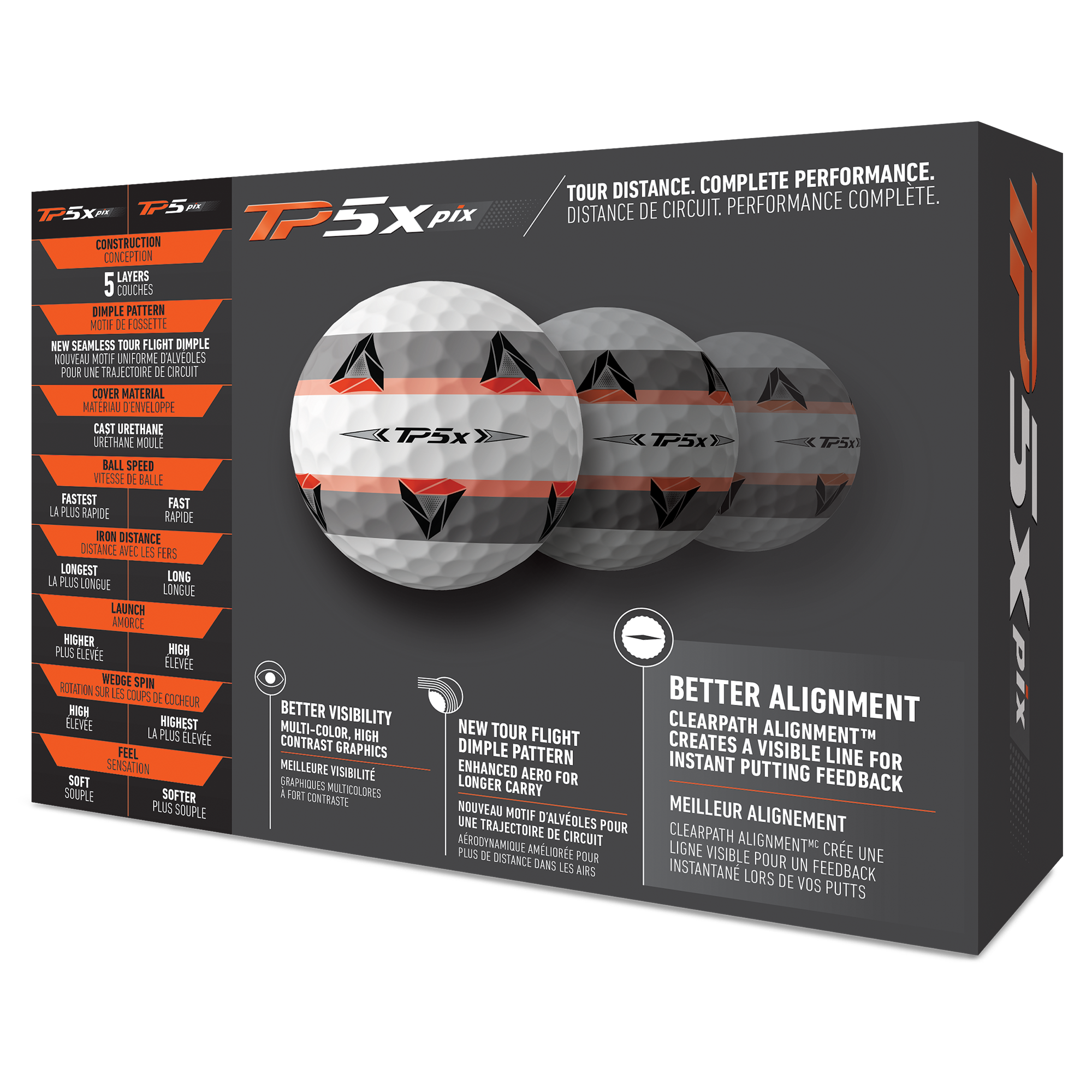 TP5x Pix 2.0 Golf Balls