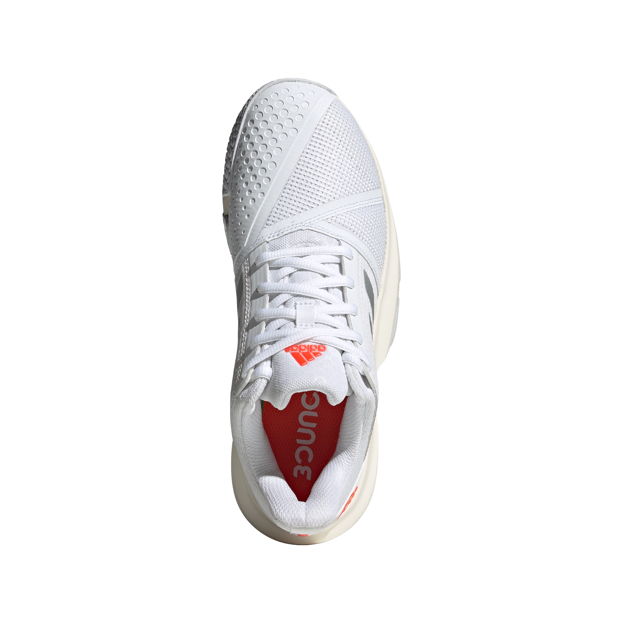 CourtJam Bounce 21 Women's Tennis Shoe - White/Silver
