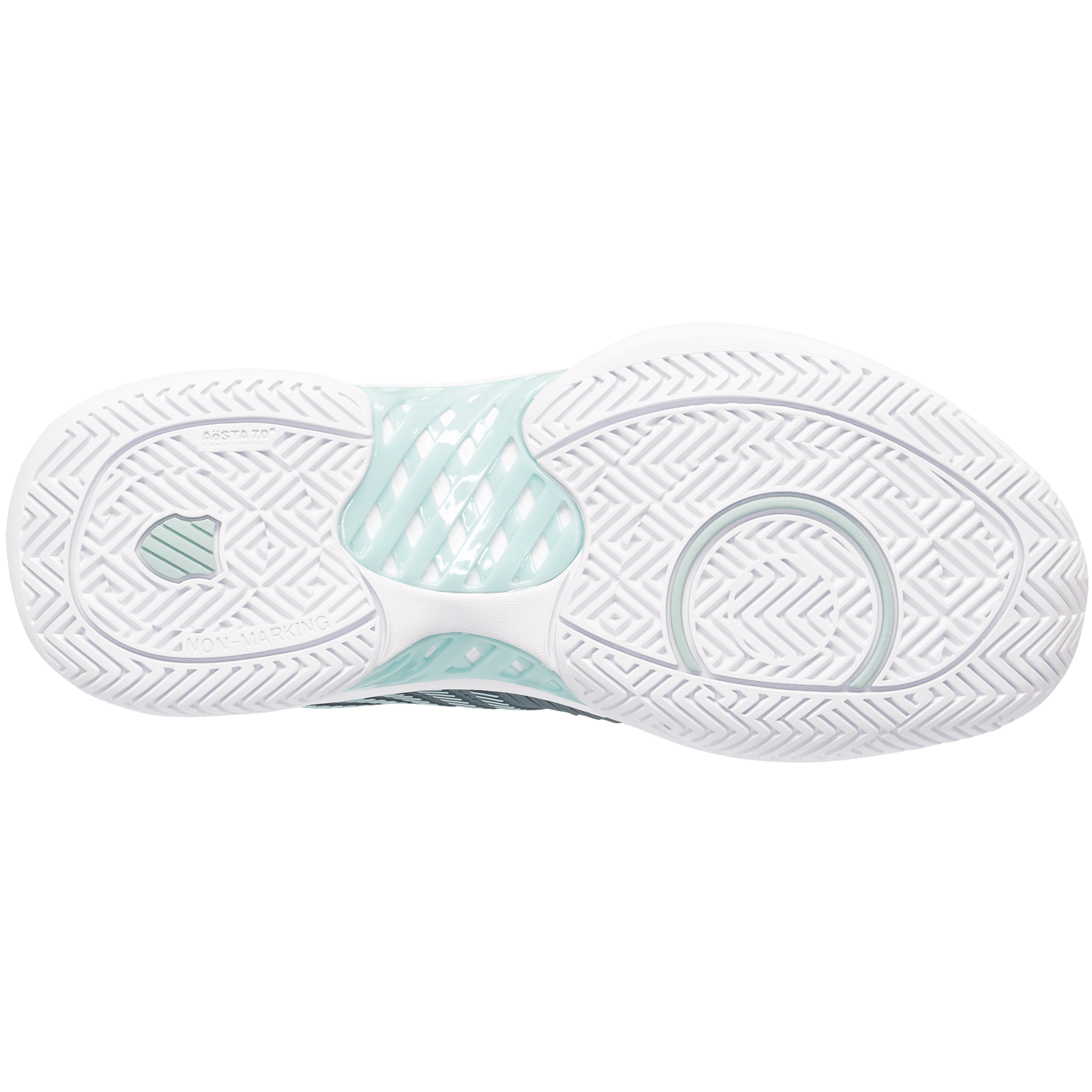 Hypercourt Express 2 Women's Tennis Shoe - Blue/Light Blue