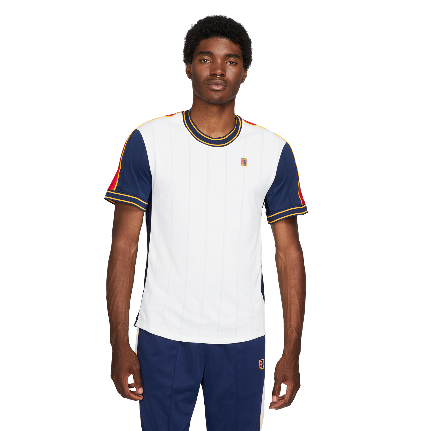 Dri-FIT US Open Short-Sleeve Coloblock Tennis Top