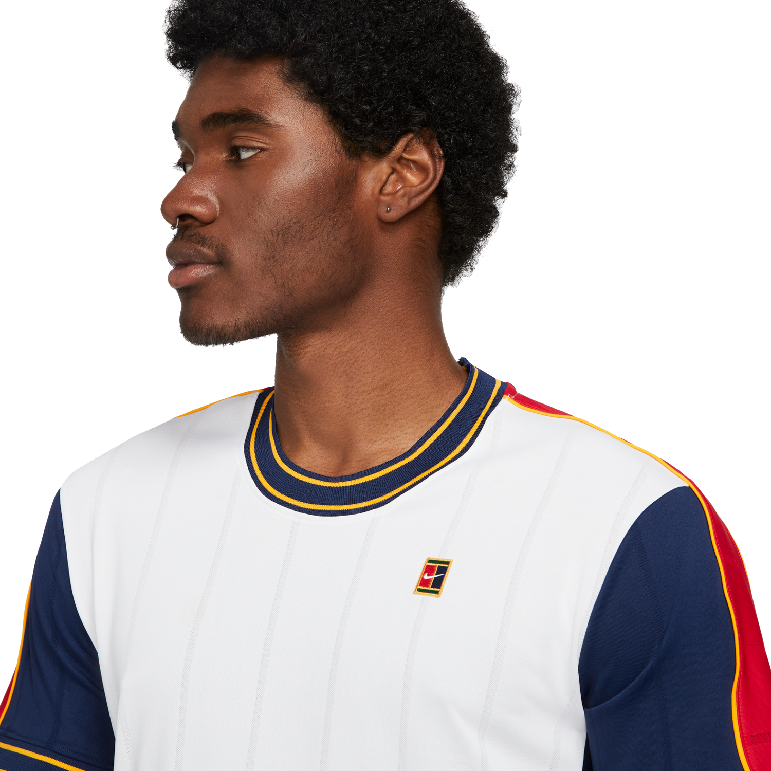 Dri-FIT US Open Short-Sleeve Coloblock Tennis Top