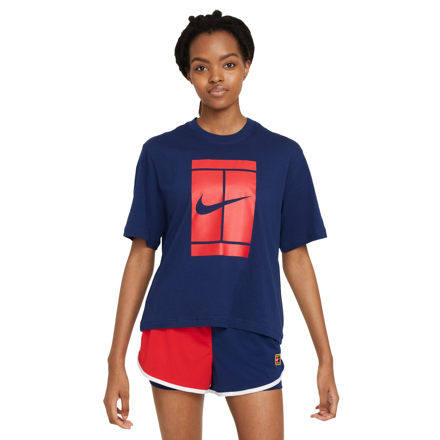 Short Sleeve Swoosh Women's T-Shirt