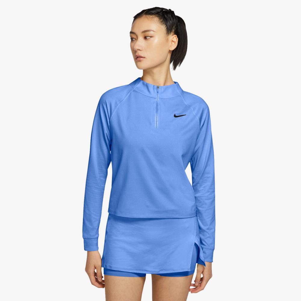 NikeCourt Dri-FIT Victory Women's Cropped Quarter Zip Pull Over