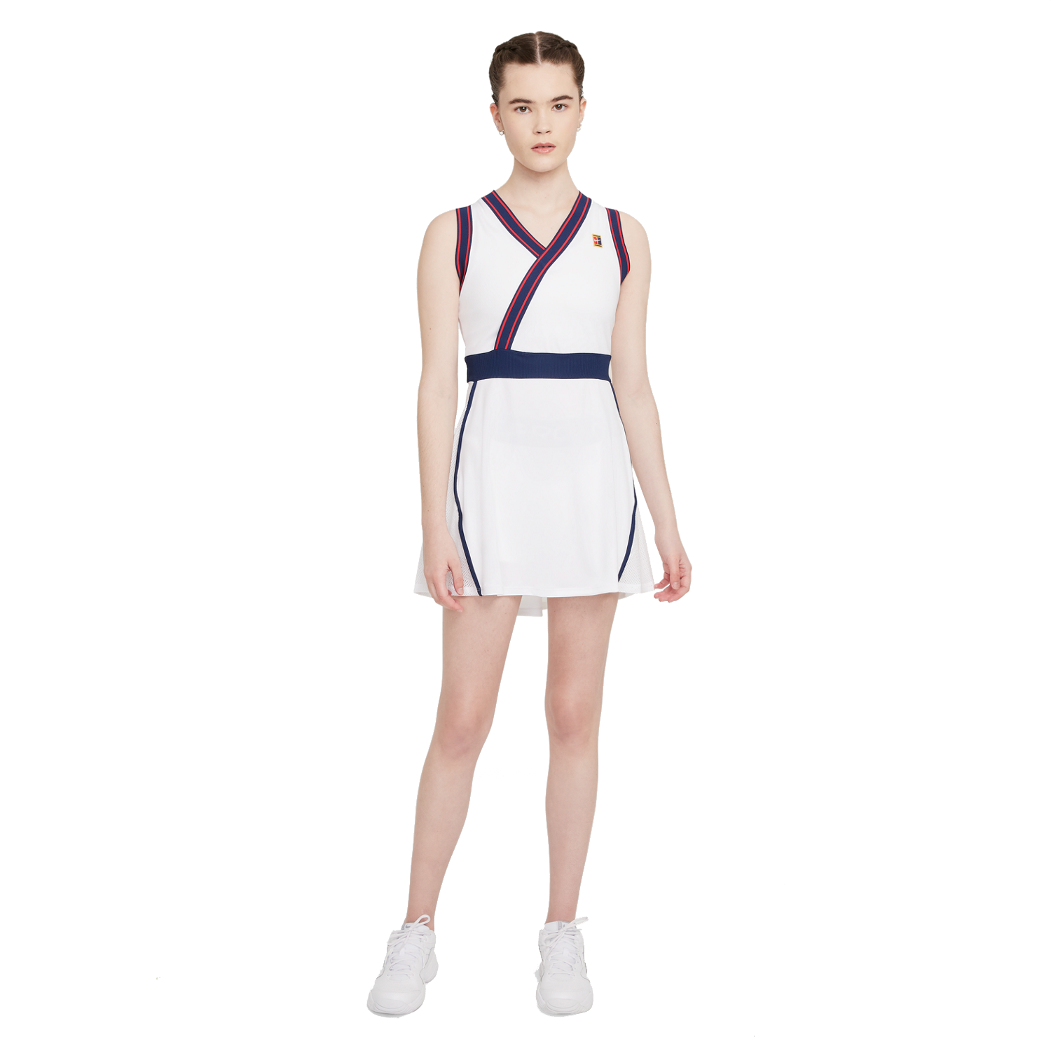 Dri-FIT Slam Faux Wrap Sleeveless Tennis Dress