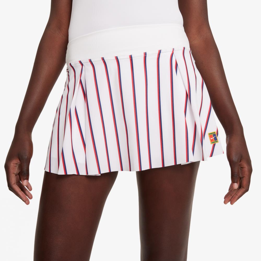 US Open Striped Cheer 13" Tennis Club Skirt