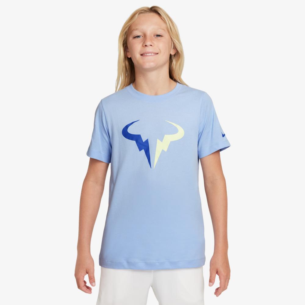 NikeCourt Dri-FIT Rafa Boys' Short Sleeve Tennis T-Shirt