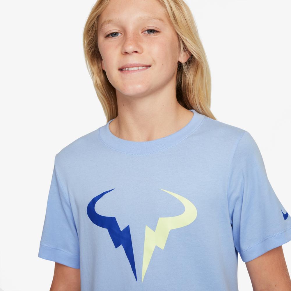 NikeCourt Dri-FIT Rafa Boys' Short Sleeve Tennis T-Shirt