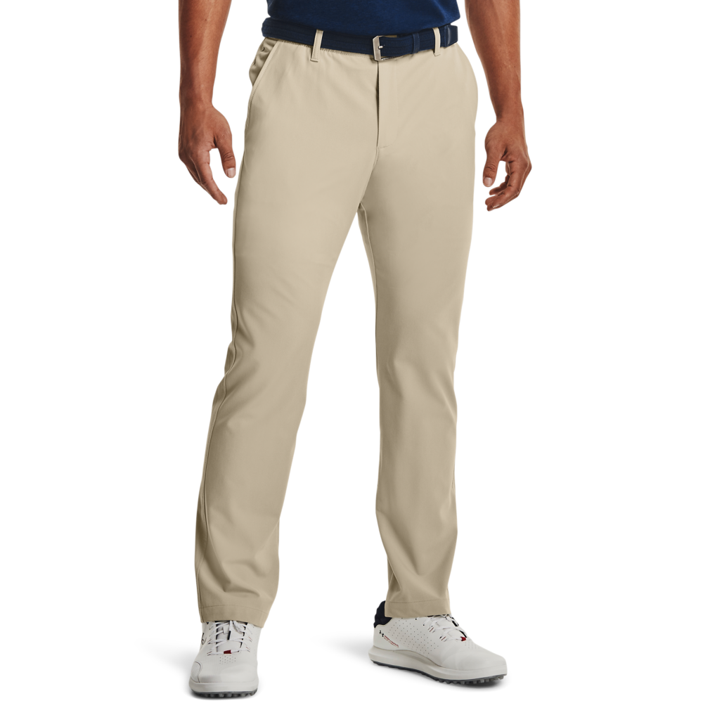 Under Armour UA Drive Pants, Tan, 32W 32L Golf