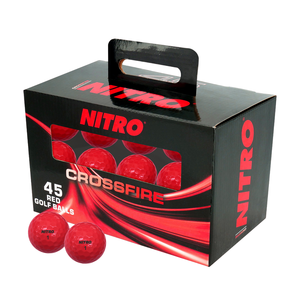 Crossfire Golf Balls - 45 Pack