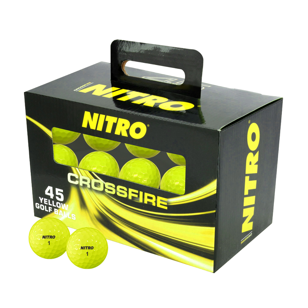 Crossfire Golf Balls - 45 Pack
