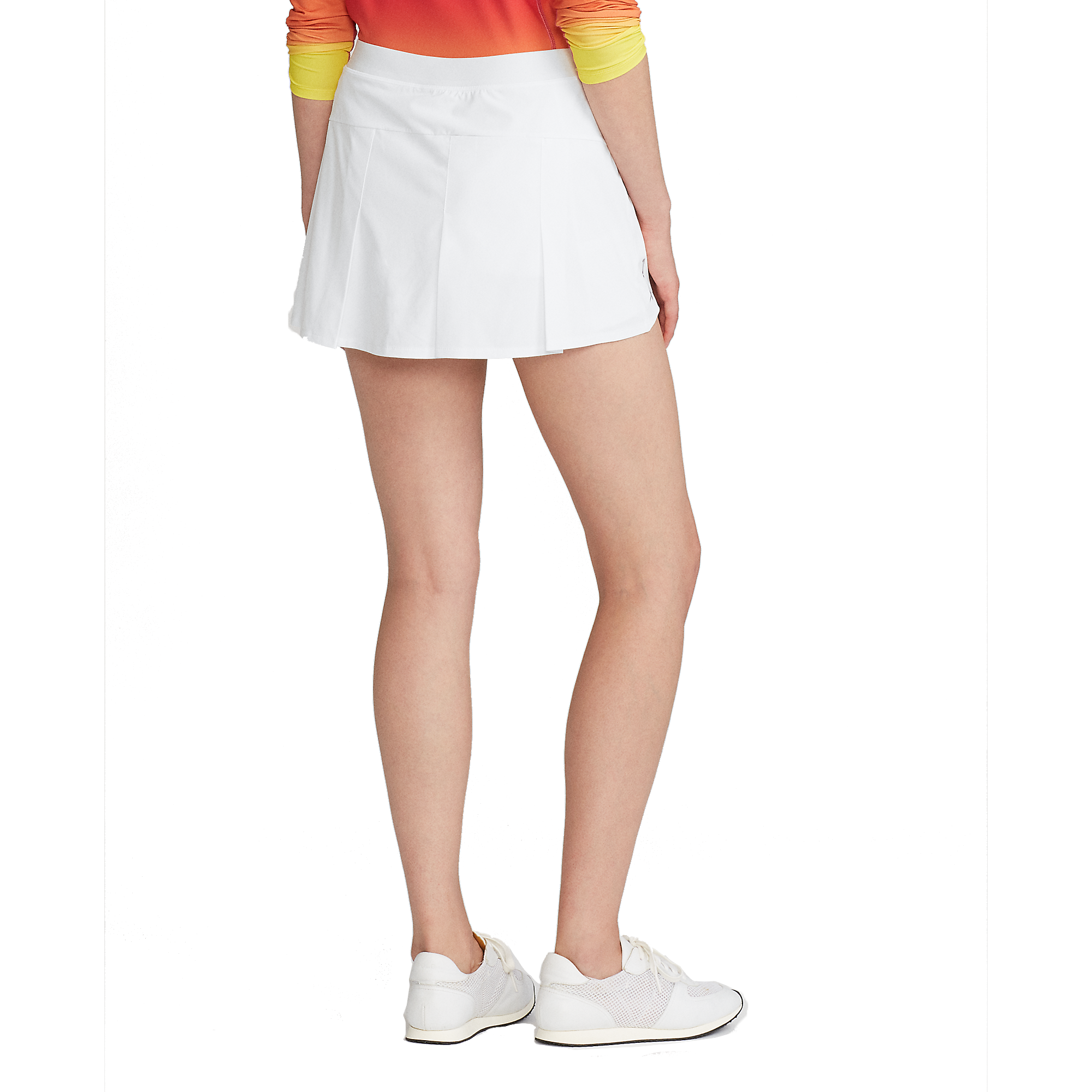 Four-Way-Stretch 15" Pleated Skort