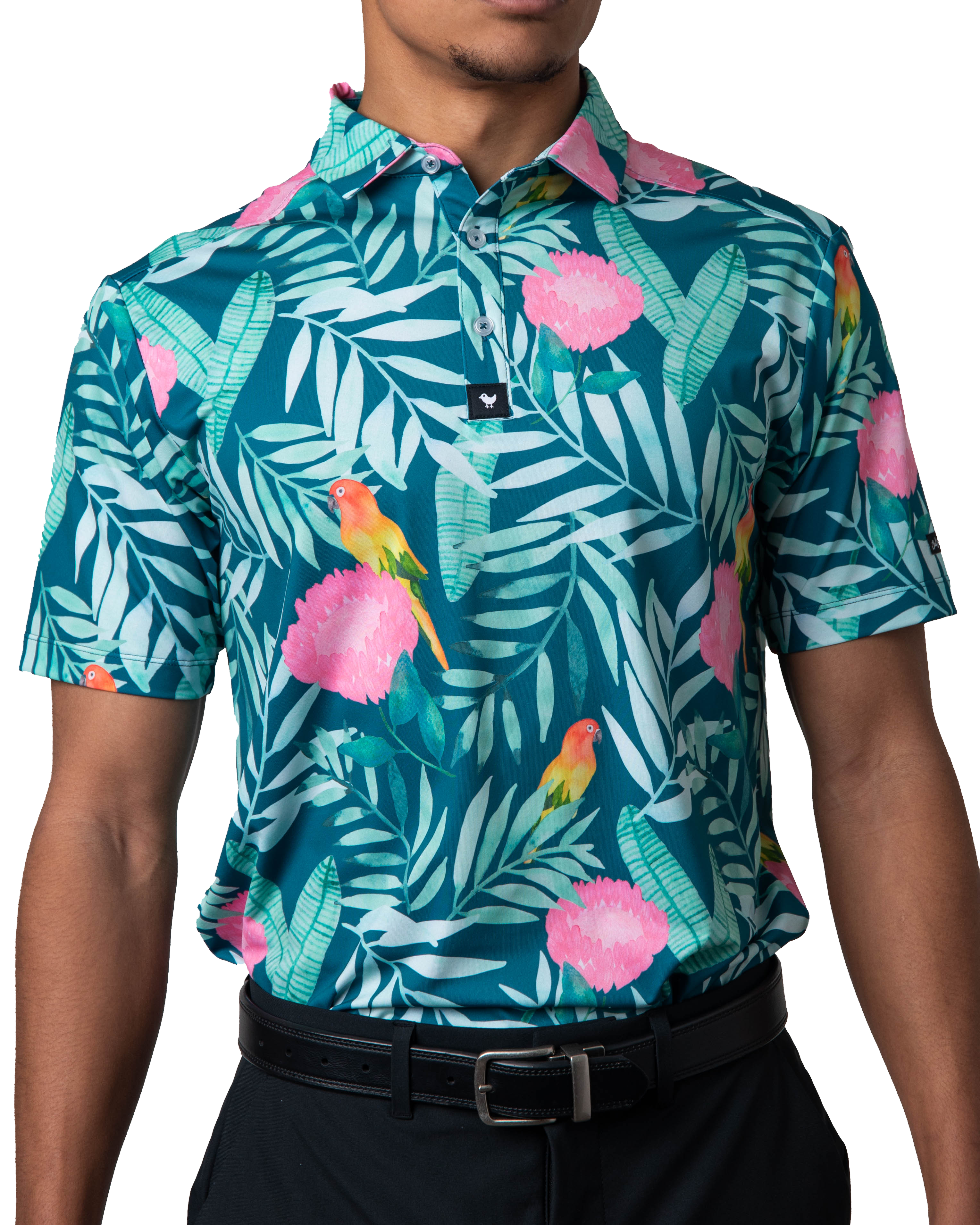 Flock Boys Men's Short Sleeve Golf Polo Shirt