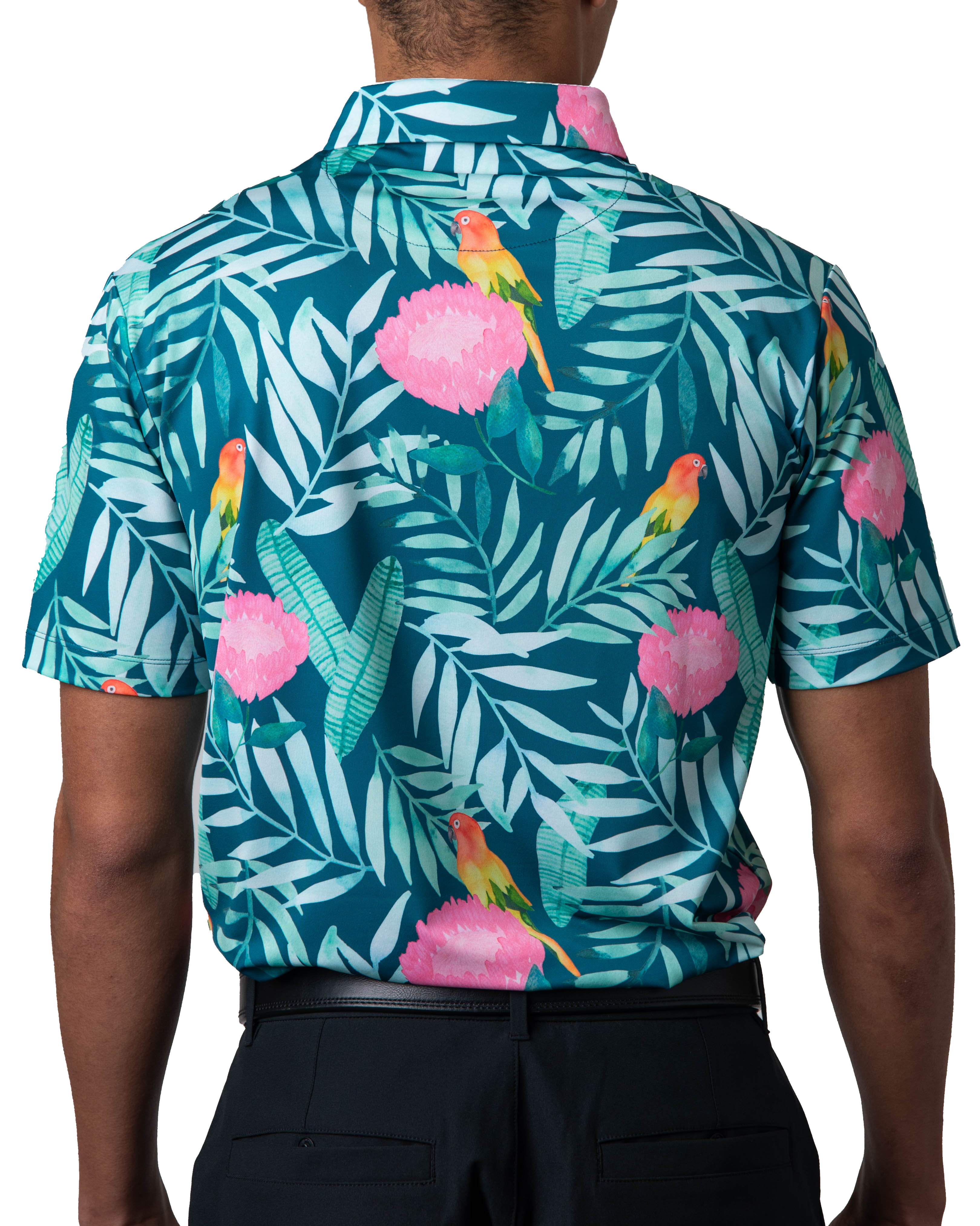 Flock Boys Men's Short Sleeve Golf Polo Shirt