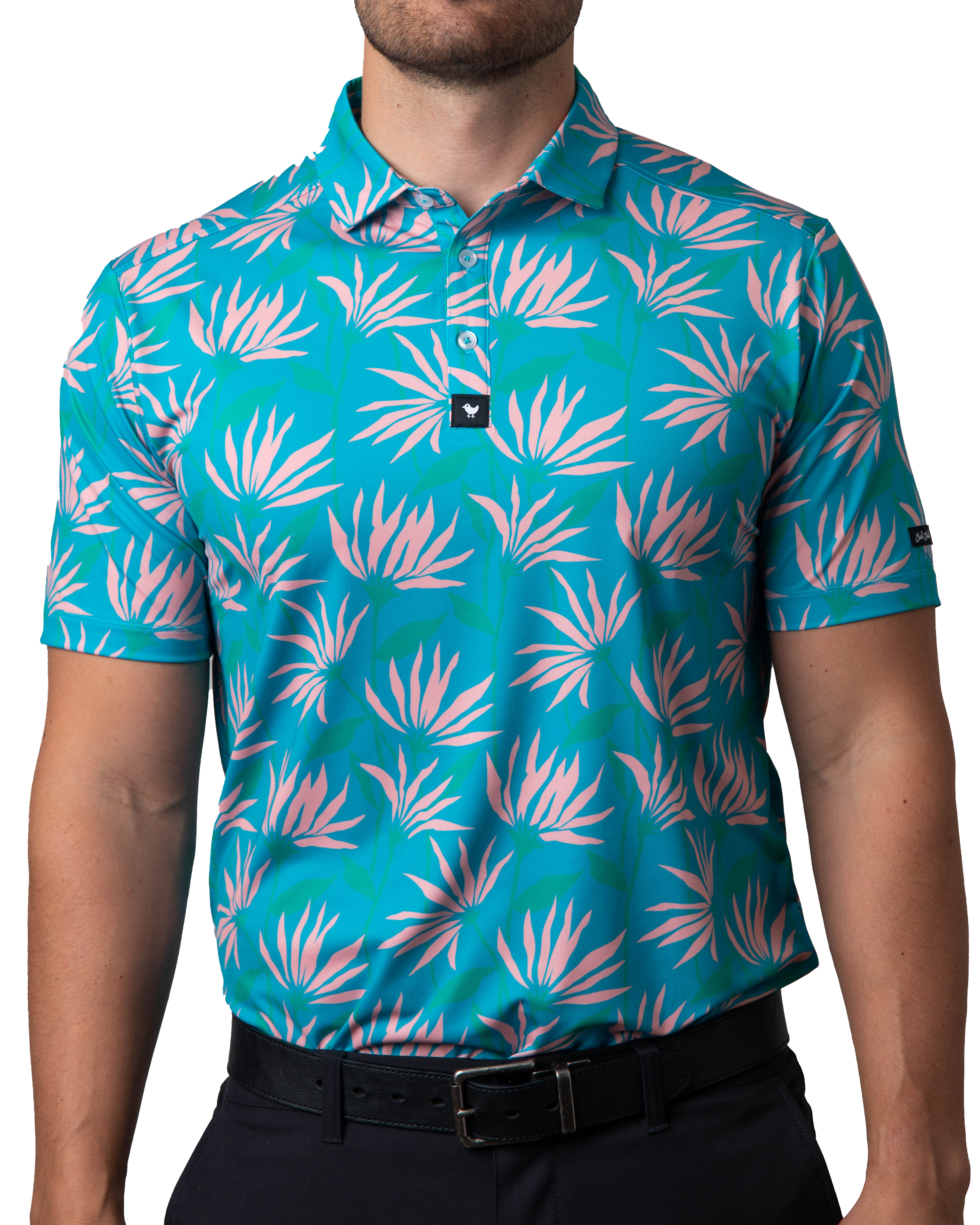 Tranquilo Men's Short Sleeve Golf Polo Shirt