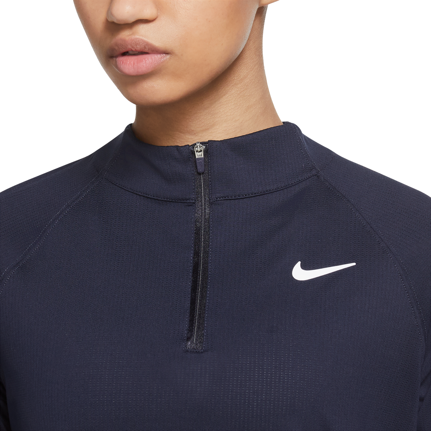 NikeCourt Dri-FIT Victory Long-Sleeve Quarter Zip Tennis Top