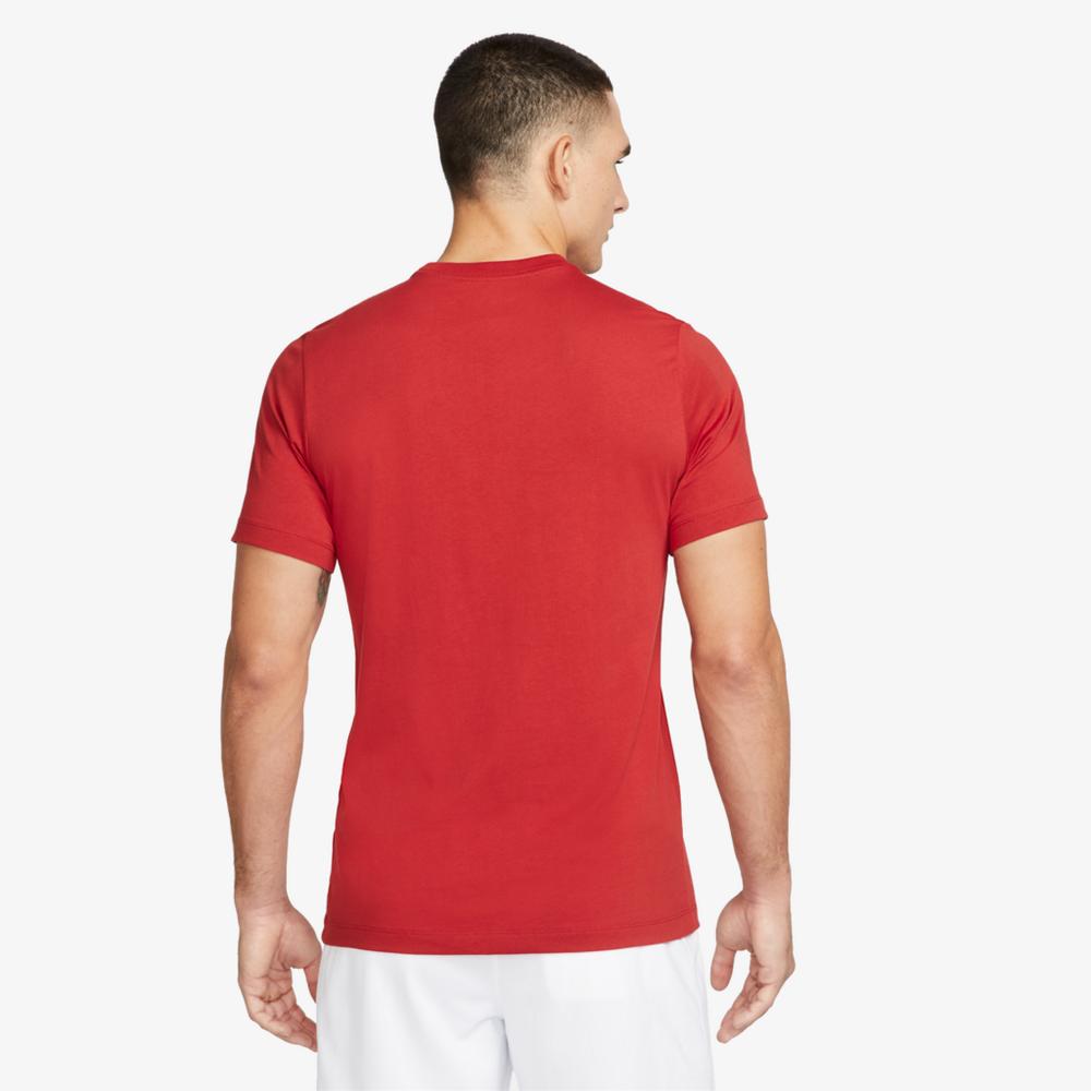 NikeCourt Short Sleeve Heritage Logo Tennis T-Shirt