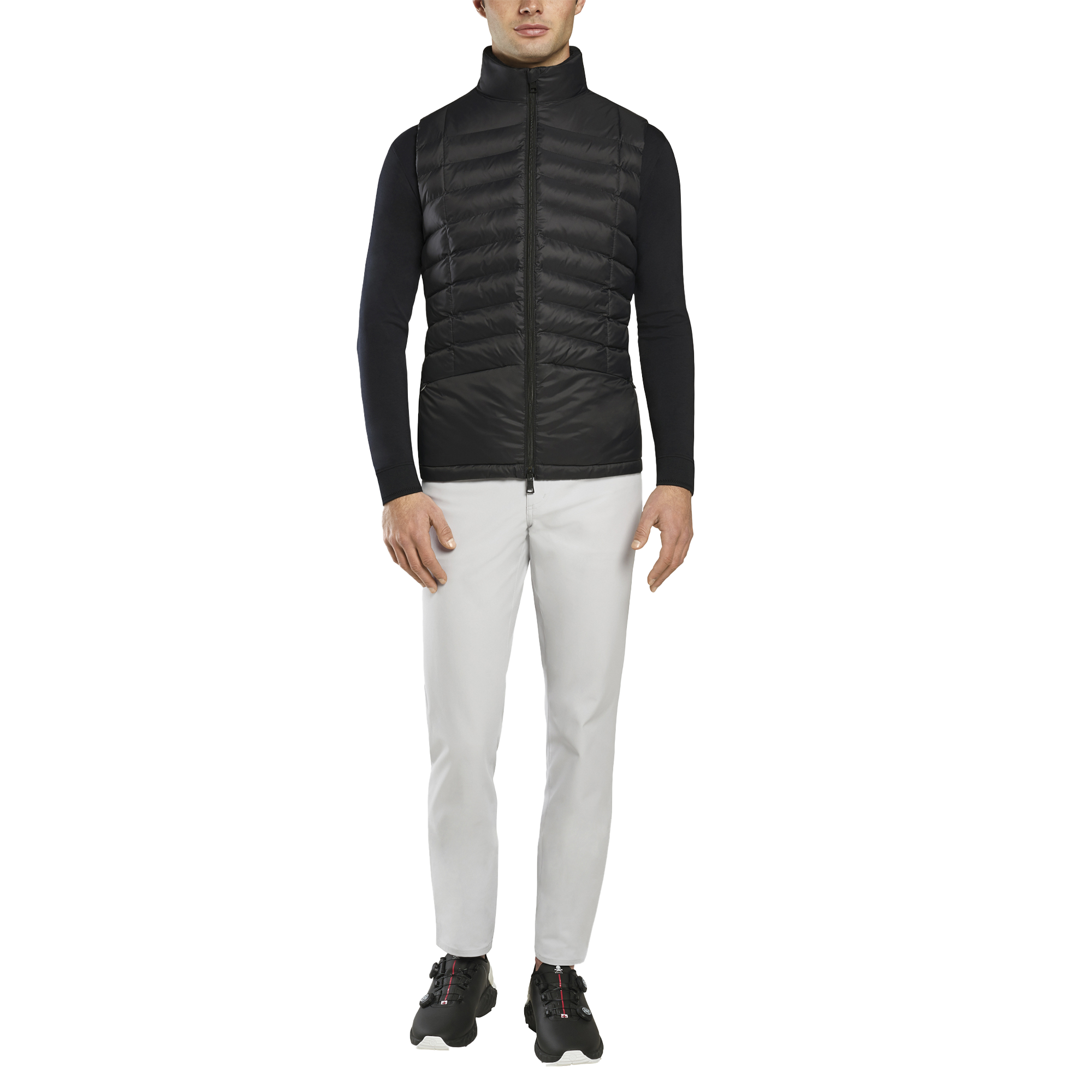 Blackout Quilted Sherpa Vest