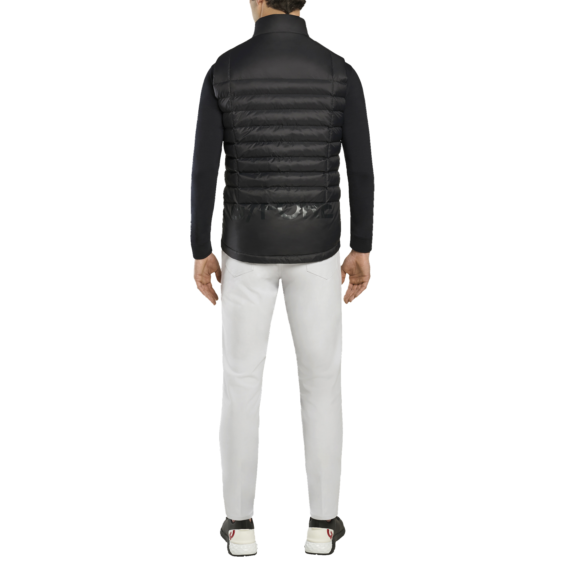 Blackout Quilted Sherpa Vest