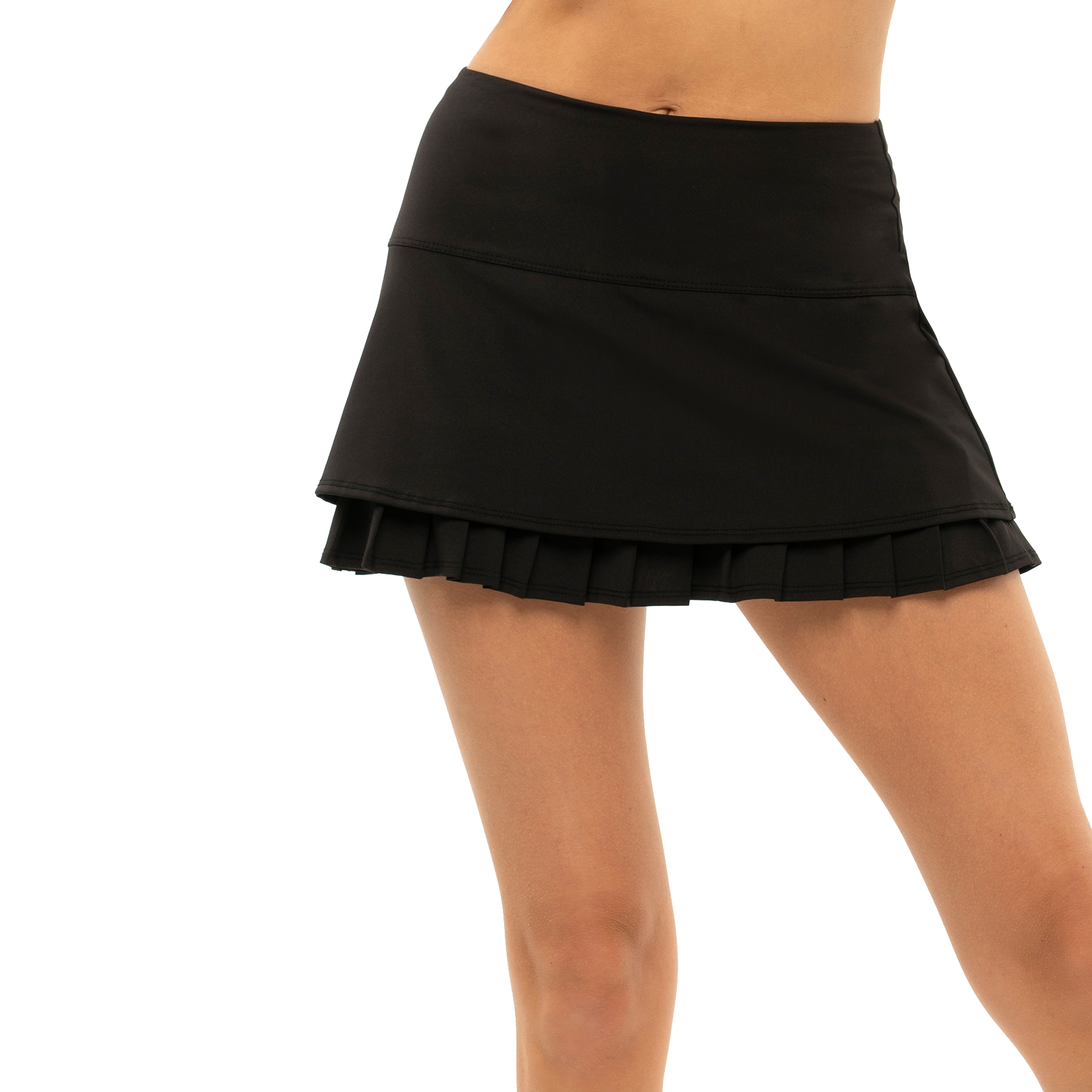 LIL by K-Swiss Collection: Long Live the Pleats 13" Pleated Hem Skirt