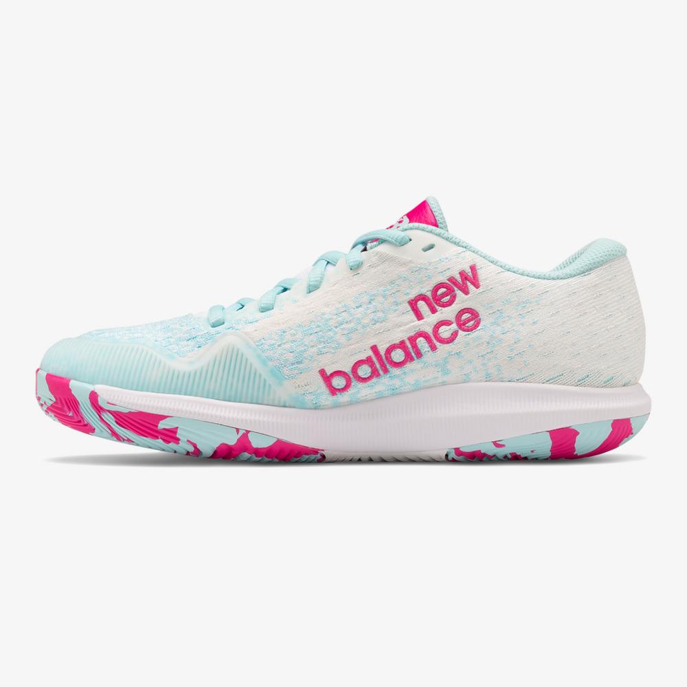 FuelCell 996v4.5 Women's Tennis Shoe - White/Pink