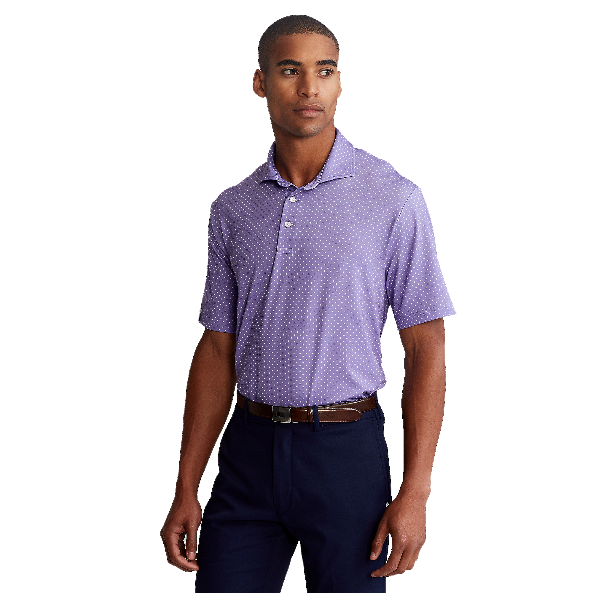 Classic Fit Performance Men's Short Sleeve Golf Polo Shirt
