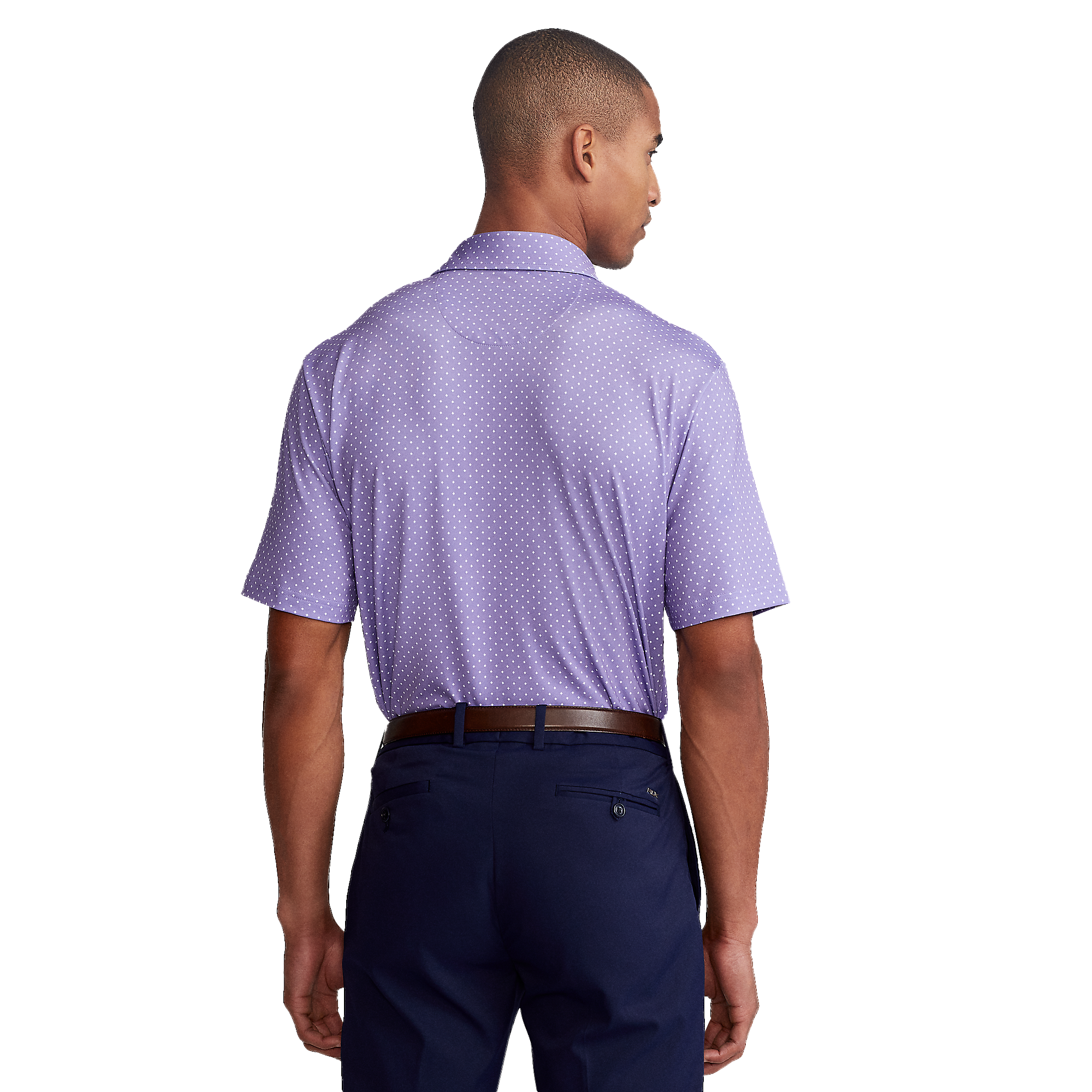 Classic Fit Performance Men's Short Sleeve Golf Polo Shirt