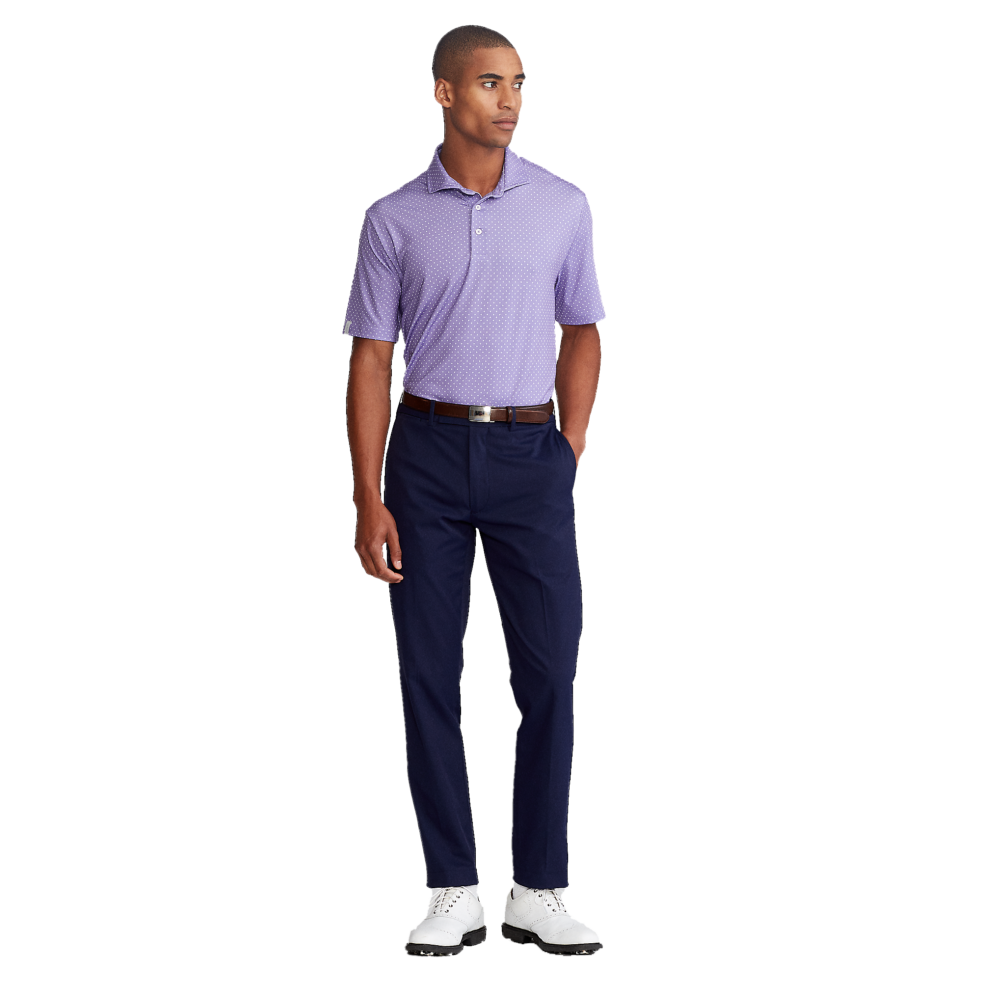 Classic Fit Performance Men's Short Sleeve Golf Polo Shirt