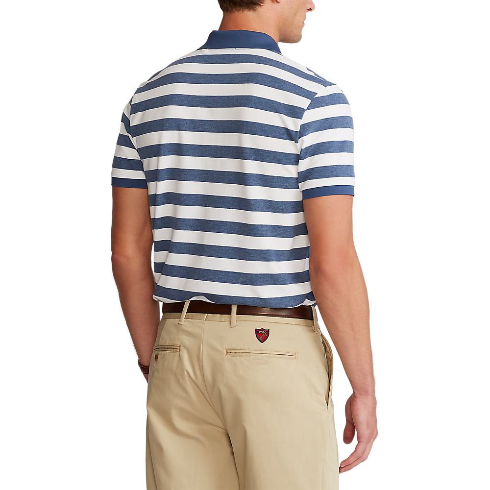 Custom Slim Fit Performance Men's Short Sleeve Golf Polo Shirt